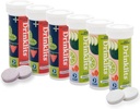 שתייתות לימון Lime Electrolyte hydrotion & Strawberry Immunity Tablets (6) Tube Combo Pack | Great Taste - Gluten Free - Daily Use