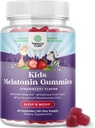 Natures Craft Melatonin Gummies for Kids Sleep Support - Hassle-Free Kids Melatonin Gummies for Mood Support - Delicious and Tummy Friendly Gummy 1 Mg Little Ones non-GMO Gluten Free ו-Haalalalalalalalalal Support