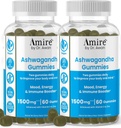 ד"ר Awan Ashwagandha Gummies, Mood, Energy & Immune Booster, 120ct, 60 יום אספקה