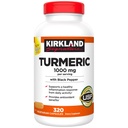 קירקלנד חותם Turmeric עם Black Pepper, 1000mg (320 Count)