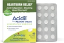 Boiron Acidil for Relief of Acid Reflux, Heartburn, Indigestion ו- Upset Stomach - 60 Count