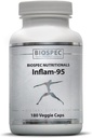 Inflam-95 - ג'ינג'ר Root Extract 2,000 מ"ג, Curcumin Root Extract, Boswellia Serrata Extract, Nettle Leaf Extract, Bioperine - תמיכה ב- Inflammatory תגובה *