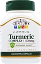 21st Century Turmeric Complex 500 מ"ג - 60 קפסולות צמחוניות, Pack of 2