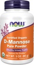 Now Foods, D-Mannose Pure אבקת, 3 oz (85 גרם)