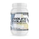 G6 Sports Nutrition Prolific Isolate All Natural Whey חלבון Isolate (Gluten Free, Lactose חינם, Soy Free, Stevia Sweetened, 25g חלבון, 100 קלוריות) - 2.5lb ג'ר - Vanilla
