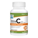 איכות בחירה 500 מ"ג ויטמין C עם Rose hip תוסף Immune System Tablet 100 ספירה בקבוקים