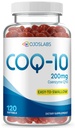 CoQ10 200 מ"ג - Coenzyme Q10 Dietary תוסף, Easy-to-Swallow 120 Softgels