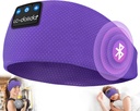 LC-dolida Sleep Headphones Bluetooth 5.4, Headband אוזניות אוזניות אלחוטיות, Sleep Mask for Sleep, Sports, Gifts, Workout, Jogging, Yoga, Insomnia, Air Travel, Meditation