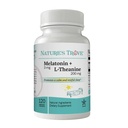 Nature's Trove Melatonin 3 מ"ג + L האננין 200 מ"ג - Calm ורגיעה - 120 קפסולות וטרינריות כשרות