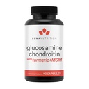 Luma Nutrition Glucosamine Chondroitin MSM - Turmeric, Boswellia - תוספת Premium - עבור גברים ונשים - תוספת משותפת - 90 קפסולות