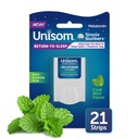 Unisom Simple Slumbers Return-to-Sleep Disshoots 21-Count, Melatonin 3mg, Cool Mint
