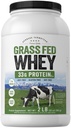 Carlyle Grass פדה אבקת חלבון Whey | 2lb | 33 גרם של חלבון Per Serve | Unflavored | סוכר וההורמון חינם | Non-GMO ו- Gluten Free Supplement