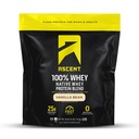 100% Whey, Native Whey חלבון בלגן - ניקוי פוסט Workout Recovery, Digesting, Zero Artificial Flavors & Sweeteners, Gluten Free, 5.5g BCAA, 2.6g Leucine, Vanilla Bean 4 lb.