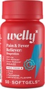 Welly Remedies | OTC Pain & Fever Reliever: Ibuprofen | Pain Relief/Fever reductionr