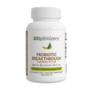 BOptims Probiotic Break Through - Lactobacillus Plantarum OM Probiotics & Prebiotics Health Supplement for Gut, Digestive & Immune Support Probiotics for Women Men Elderly - 120 קפסולות טבעוניות