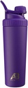 AeroBottle Cryo Shaker Cup, Insulated Stainless Steel Water Bottle וחלבון Shaker, Mixes חלבונים ו-Pre Workout With Turbulent Mixing Technology, No בללינג או Wisk, 26oz, Nightfall Purple