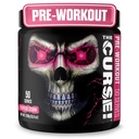 JNX SPORTS The Curse! אבקת עבודה מוקדמת לגברים ונשים, קפאין, Beta-Alanine, Creatine, L-Citrulline, 50 משרתים, Storm Flavor טרופי - Boost Energy, Power & Focus