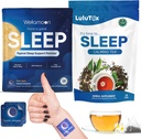 Wellamoon Sleep Patches & Lulutox Sleep Tea Bundle (28 פטס ו 28 משרתים)