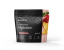 קבל hydrtion + Caffeine אבקת Packets עם מפתח אלקטרוליט Magnesium & Sodium + L Theanine, Low Sugar Drink Mix, Strawberry Lemonade, 21 מקלות
