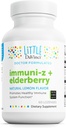 DAVINCI Little Immuni-z + Elderberry - ילדים Zinc Lozenge כדי לתמוך בבריאות החיסון, ריאות בריאים וגרון Tissue * - עם ויטמין D3, Zinc, Elderberry ועוד - Lemon Flavor - 60 Lozengesges