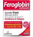 Feroglobin Vitabiotics אורגני ויטמין ו-מינרל קפסולות 30 קפסולות