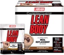 Labrada Carb Watchers Lean Body Hi-Protein Meal החלפת שקד, קרם קרח שוקולד, 2.29 אוונס (Pack of 42)