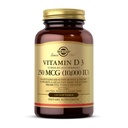 Solgar ויטמין D3 (Cholecalciferol) 250 MCG (10,000 IU), 120 Softgels - מסייע לשמור על עצמות בריאות ושיניים - תמיכה במערכת החיסון - Non GMO, Gluten / חלב חינם - 120 משרתים