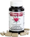Kroeger Herb מוצרים, Candida פורמולה 2, תמיכה נקייה, Detox for Natural Candida ניקויse, Helps Gut ו-Vaginal Health, Yeast, Candida Overgrowth, Intestinal Supplement, Made in USA