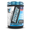 BPI Sports Micronized Creatine - כוח Boost, הקטנת שומן - Lean שריר תמיכה עם Creatine Monohydrate - אבקת Unflavored עבור התאוששות, סיום וביצוע (200 משרתים)