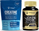 OD LABSRX Lions Mane תוספי קפסולות - Creatine Gummies 5000 מ"ג