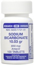 Sodium Bicarbonate Antacid (650mg) - 100 טבליות
