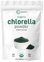 Micro Ingredients אורגני אבקת Chlorella, 20 Ounces | Broken Cell Wall for Complete Absorption | Raw Superfood תוסף, עשיר בחלבון ווויטמינים | Non-GMO, טבעוני, לא ידוע