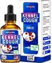 Kennel Cough Treatment for Dogs & Cats - הכלב Cough Suppressant Helps with Allergies, Runny Nose, Sneezing - for All Breeds & Sizes - מולליין Leaf and Calendula - 2 Oz