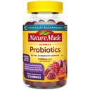 הטבע עשה Probiotics תוספת כוח מינון, פרוביוטיקה עבור נשים וגברים 8 מיליארד CFU עבור 2 חניכיים, 42 חניכיים פרוביוטי, 21 יום אספקה