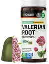 BIO KRAUTER ולריאן Root Gummies - 1800 מ"ג כוח - 90 צ'אדות טבעוניות - No Melatonin - תמיכה מרגיעה ו Calmness - ולריאן שורש לחלץ