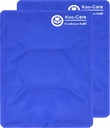Koo-Care גדול גלי קרח Pack עבור Injuries Reusable Hot Compress - Fit for Shoulder Arm, Back, Hip, Knee, Shin, Foot Pain Relief, Swelling, Physical Therapy (L, 11) x 14) חבילה של 2