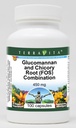 Glucomannan ו Chicory Root (FOS) שילוב - 450 מ"ג (100 קפסולות, ZIN: 517028)