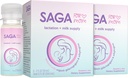 SAGA אורגני Lactation Shots | תוספת חלב אם עם אדוגנים - Fenugreek & Milk Thistle | High Bioavailability & Fast Onset | Boosts Daily Milk Supply