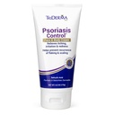 TriDerma Psoriasis Control Face & Body Cream - כוח מקסימלי 3% Salicylic Acid, AP4 Aloe Vera Gel, Urea Cream - תוספת Moisturizing טיפול, No Cortisone או Coal Tar - FSA Eligible - 6 Ozoe Vera Gel