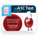 ד"ר בוץ - Hemoglobin A1C Home Test Kit - Blood Collection Kit with Lab Results - Blood Sugar & hbA1c Levels - Lancets, Bandages, Alcohol Wipe, Envelope - Made in the USA - Care & Self Care