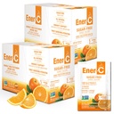Ener-C Sugar Free Energy Orange Multivitamin שותה ויטמין C 1000 מ"ג ואלקטרוליטים - תמיכה בתחמושת טבעית עם אבקות מיץ פירות אמיתיים Non-GMO טבעוני & Gluten חינם - 60 Count Count Count