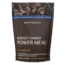 BodyHealth PerfectAmino Power Meal Shake New Dark Chocolate Flavor with MCT Oil Carb 10 ו- Perfect Amino חלבון בסיס (20 משרתים)