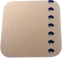 דינארקס דידרומה hydrocolloid Dressings, Sterile Moist Bandages for Wounds, 6 " x 6," אקסטרה ו-Free, Ships in Peel-Down Patches, 1 Box of 5 Dressings