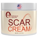 Scar Cream Gel for Surgical Scars תיקון מהיר C-Section -2.0 Fl Oz, למתוח מארקים, Keloids, Burns, Scar Away Cream for Old Scars. ויטמינים מלאים - כל סוגי העור - להפחית נקודות אקנה וטיפול בצלקות
