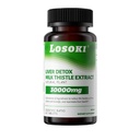 Liver Detox תוספת, 30,000 מ"ג חלב זהtle לחלץ, Turmeric, Artichoke & Glutathione - תומך Liver Health & Antioxidant פונקציונלי - 60 טבליות