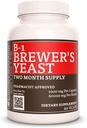 ויטמין B-1 של Remedy עם Brewers Yeast | 1000 מ"ג, 60 קפסולות טבעוניות תוספי תזונה