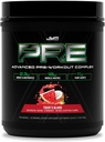 Pre-Workout אבקת Massive Pumps, Citrulline Nitrate, Dynamine, NO3T Betaine, BCAAs, Nootropics, Creatine, Beta-Alanine, JYM למדע תוספת, 20 משרתים