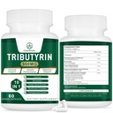 תוסף Tributyrin - Butyrate Precursor for Gut, Leaky Gut Support, Digest 60 Countion