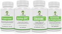 VitaMonk Resveratrol, Pterostilbene, Alpha GPC ואורייד בונדל - Longevity and Brain Boosting Stack