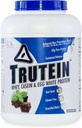 אבקת חלבון גבוהה גוף Trutein גבוה חלבון: 45% Whey, 45% מקרהין, 10% ביצה לבן, Gluten-Free, Low Sodium, Grass פד Whey חלבון אבקת, תוספת התעמלות & ארוחת בוקר Shake, שוקולד Mint, 4lb